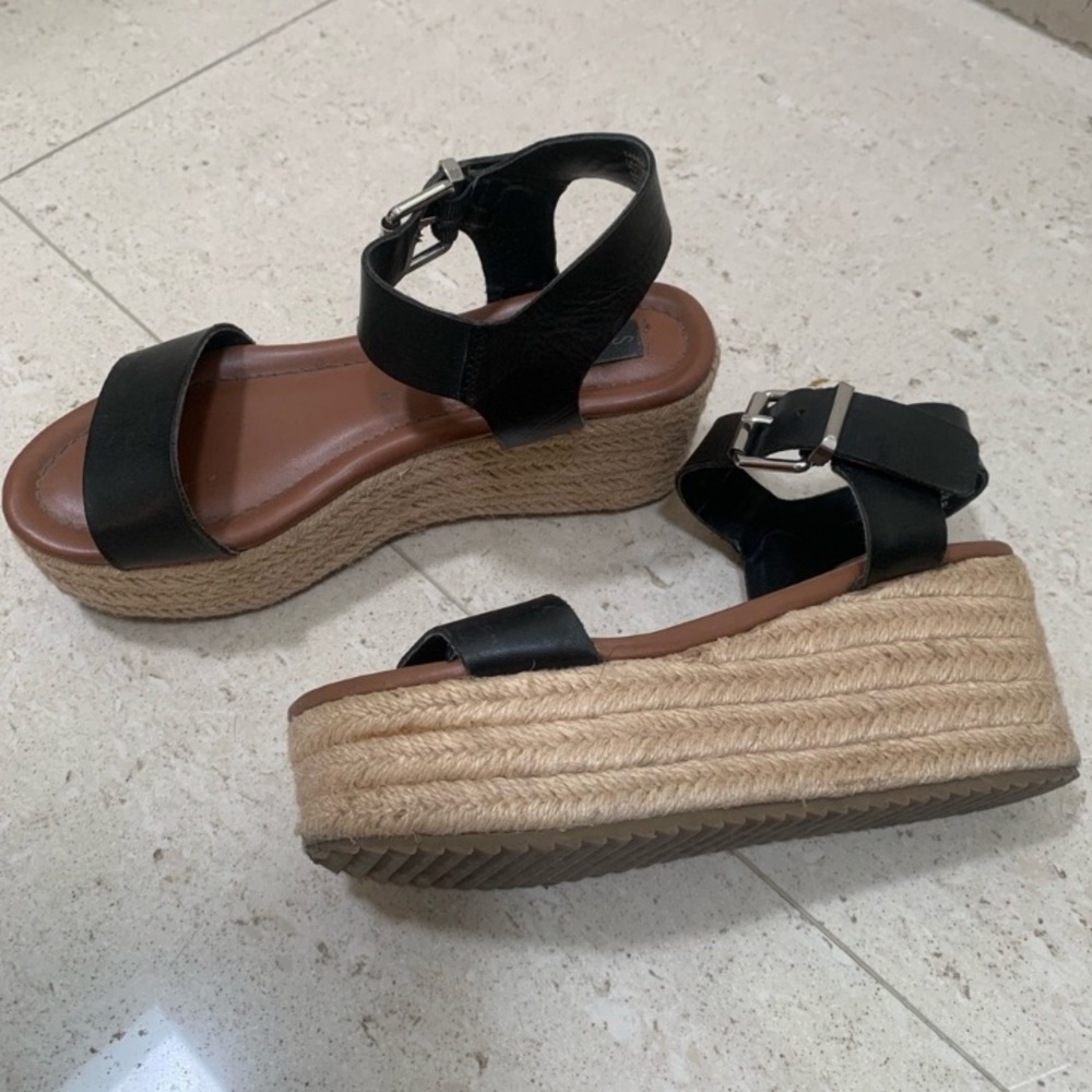 Sabbie Espadrille Wedges Steven by Steve Madden